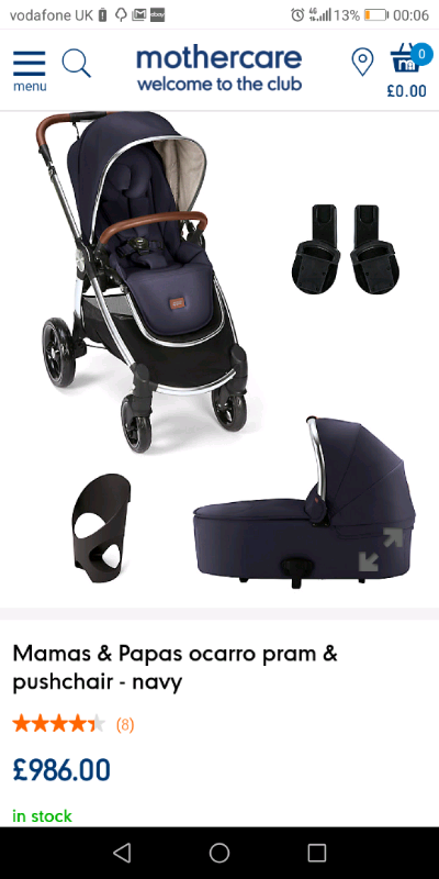 mothercare ocarro